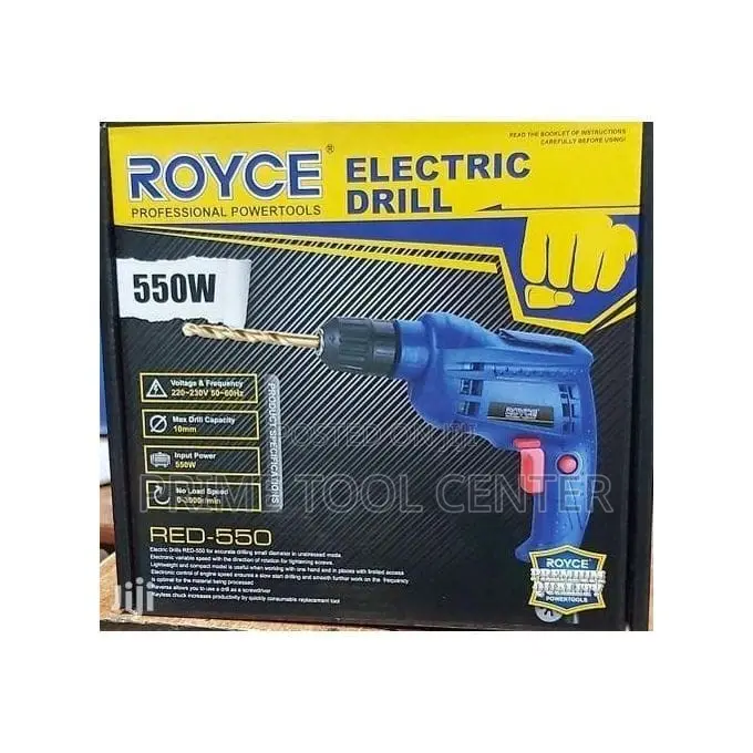 Royce 550W ELECTRIC DRILL RED-550