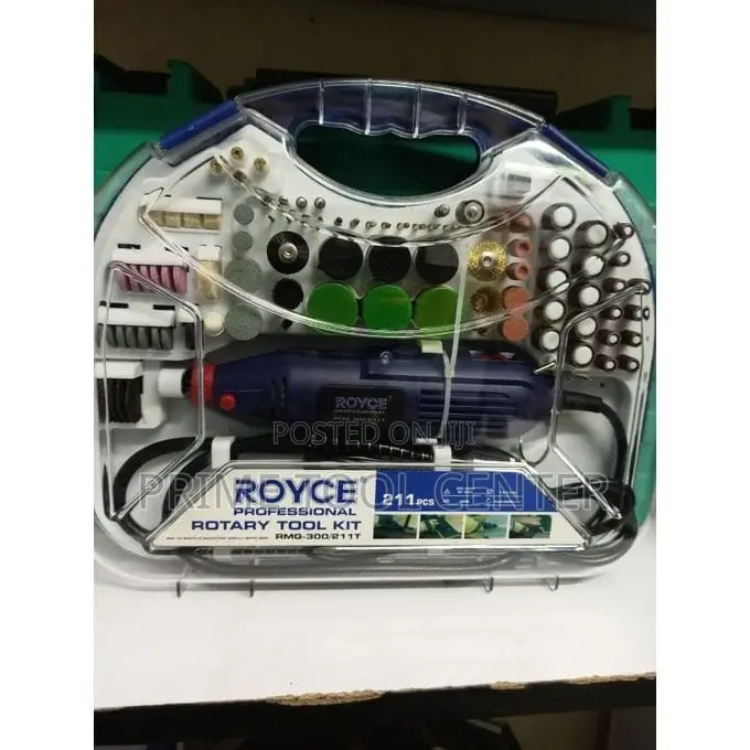 Royce Rotary Tool Kit 211pcs