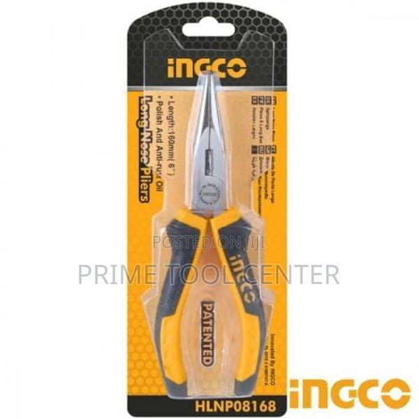 INGCO Bent nose pliers Size：6″/160mm