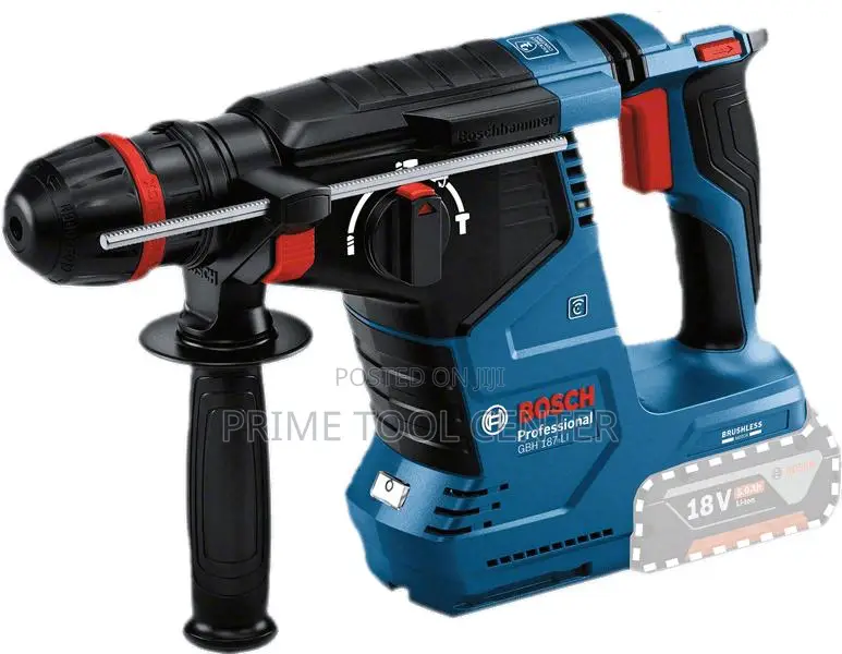 BOSCH DRILL CORDLESS HAMMER ROTARY 24MM 18V