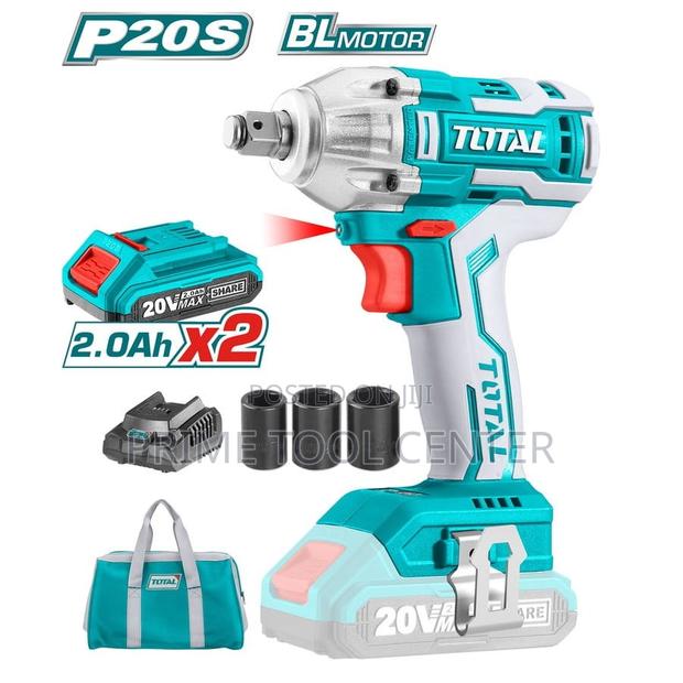 TOTAL Lithium-Ion impact wrench 20V