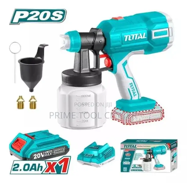 TOTAL Lithium-ion spray gun 20V