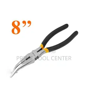 TOLSEN BENT NOSE PLIERS 200MM, 8″