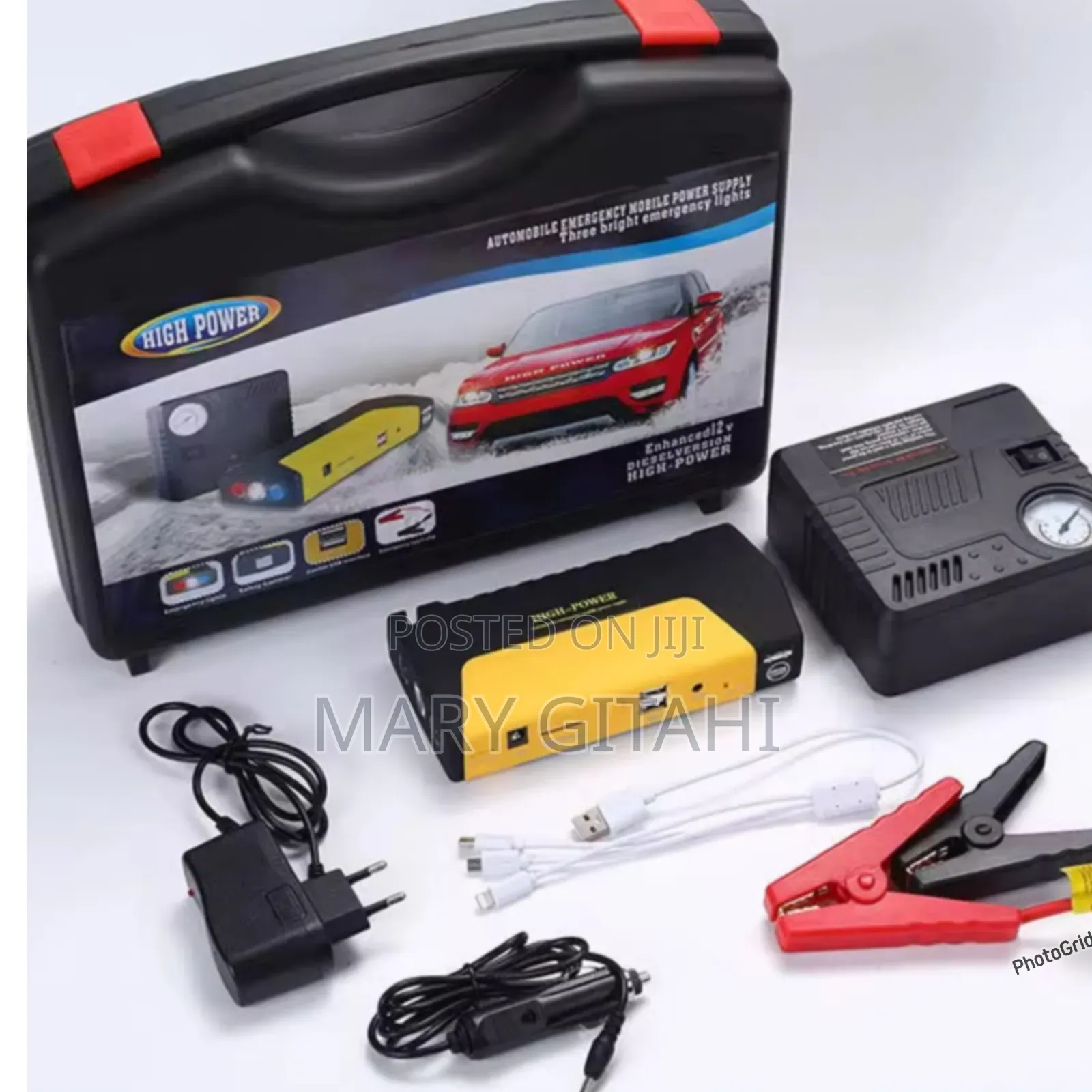 Car JumpStarter*95000 mAh Battery Capacity*