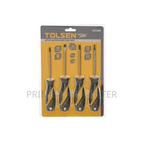 TOLSEN 4PCS SCREWDRIVER SET