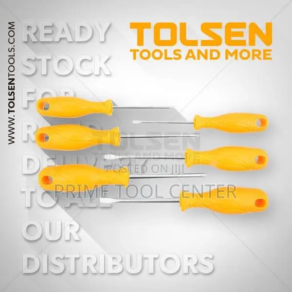TOLSEN 6PCS SCREWDRIVER SET