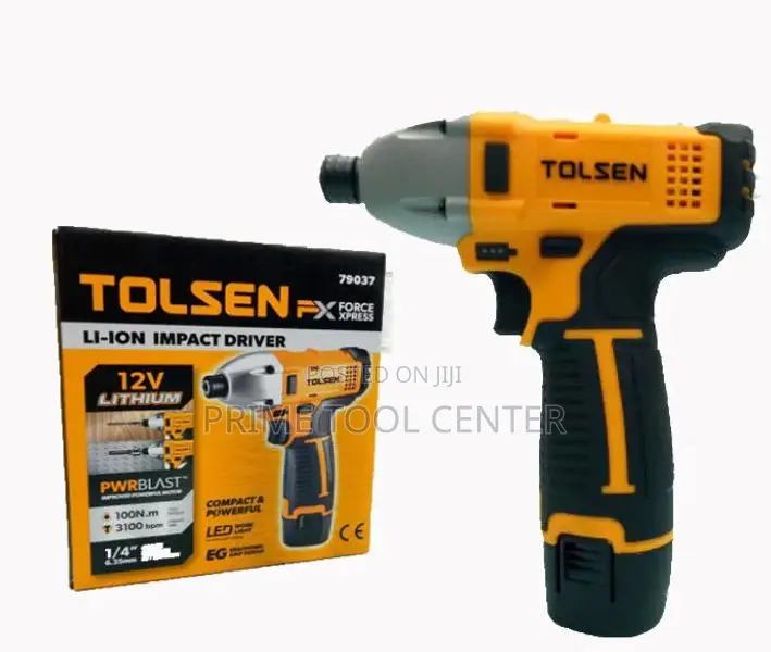 TOLSEN LI-ION IMPACT DRIVER 12V 79037