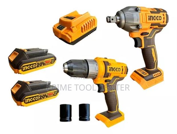 INGCO Lithium-Ion cordless 2 pcs combo kit - thumbnail 2