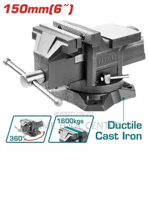 TOTAL THT6166 Bench vice size：6″