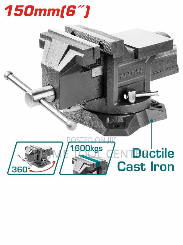 TOTAL THT6166 Bench vice size:6″