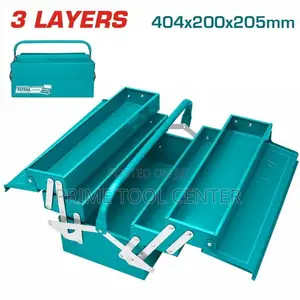 TOTAL Tool box Size:404*200*205mm 3 Layers