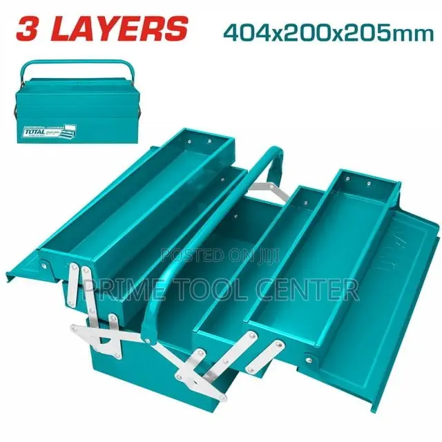 TOTAL Tool box Size:404*200*205mm 3 Layers