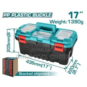 TOTAL 17″ Plastic tool box