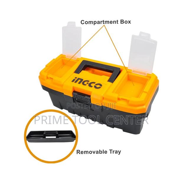 INGCO 14″ Plastic tool box - thumbnail 2