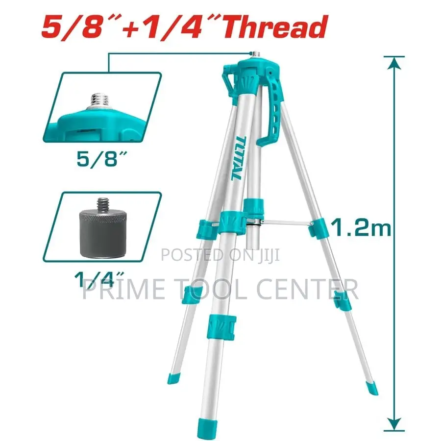 TOTAL Tripods for laser levels