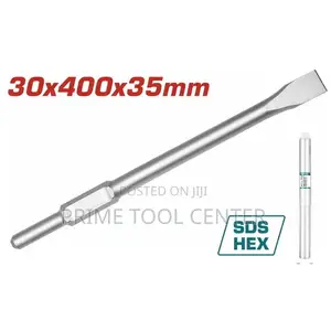 TOTAL Hex chisel 30 X410X 35mm,flat
