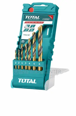 TOTAL HSS twist drill bits set