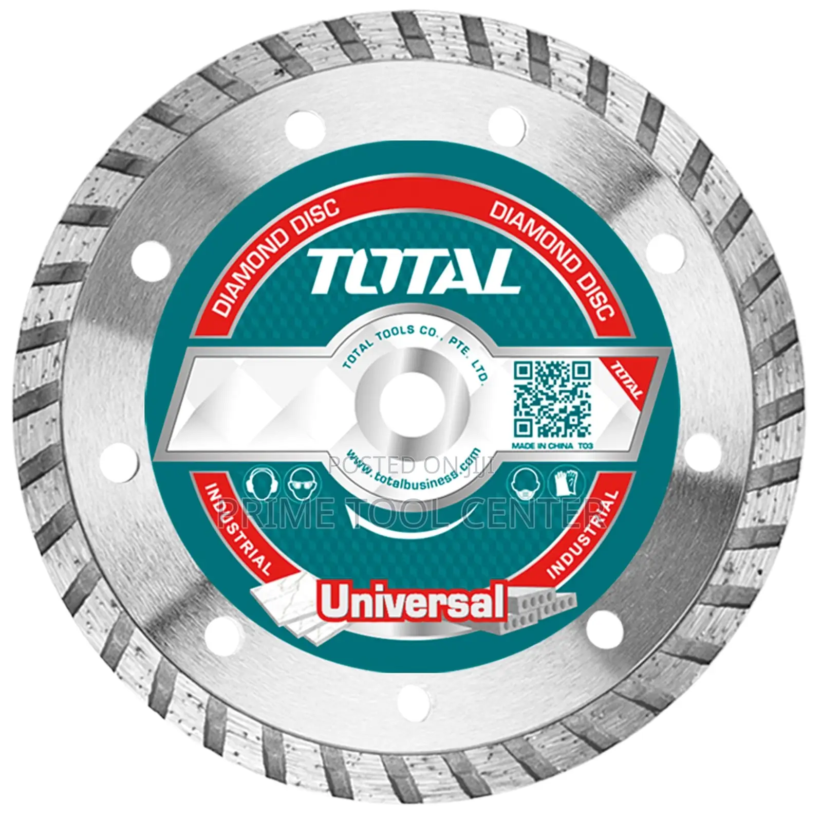 TOTAL Turbo diamond disc 115(4-1/2″)X22.2mm