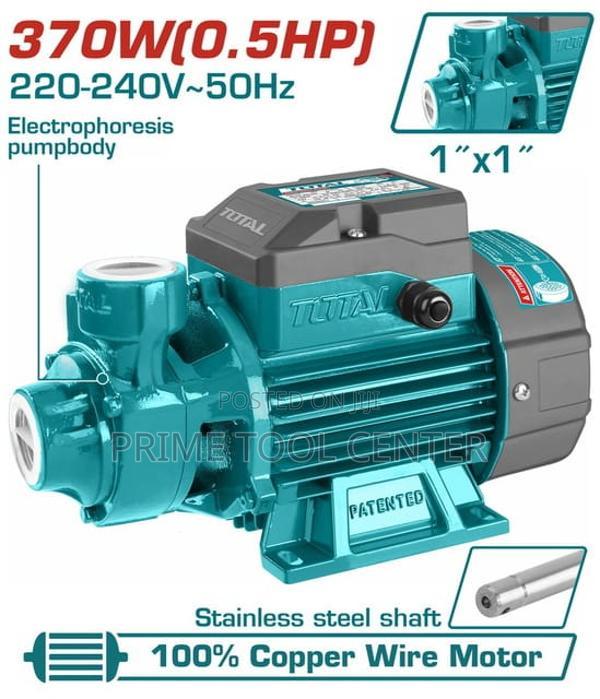 TOTAL Water pump 370W(0.5HP)