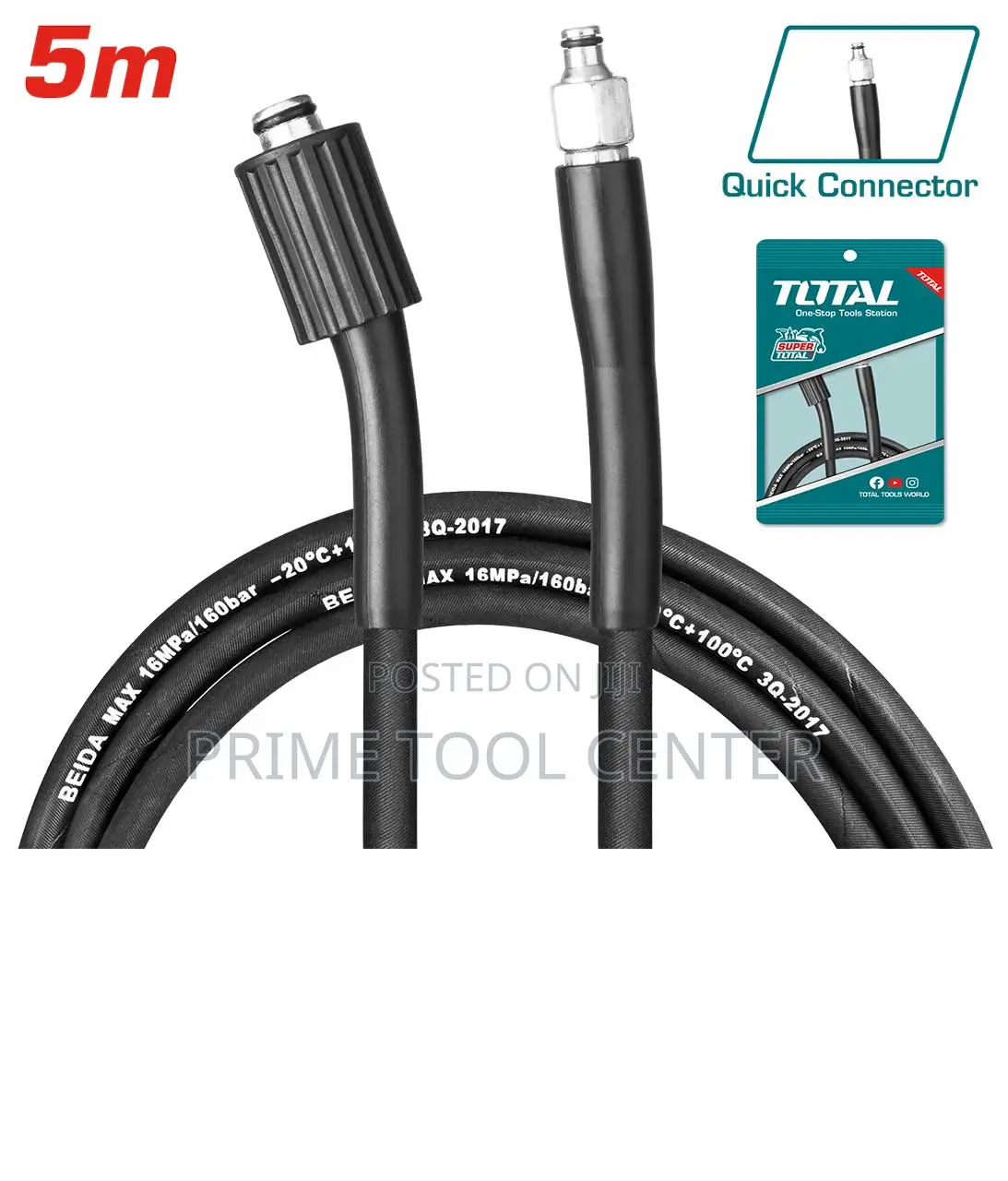 TOTAL High pressure hose 5M
