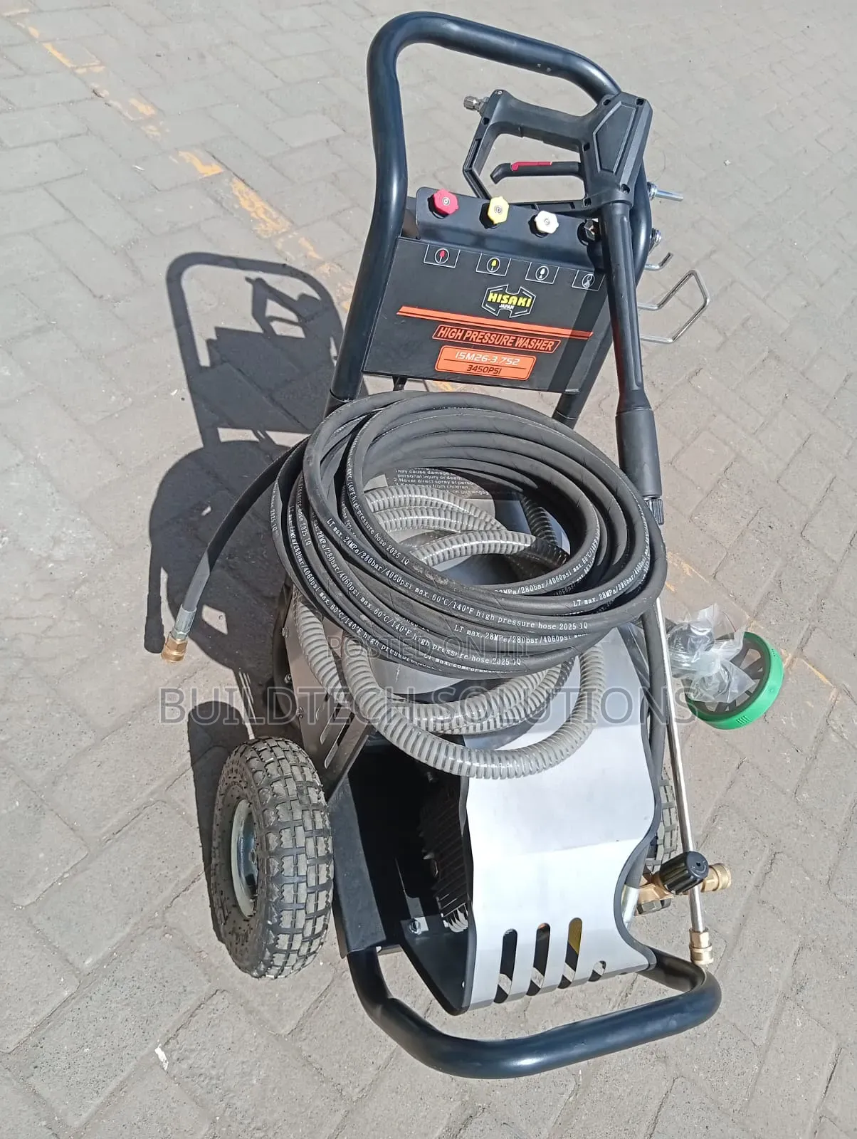 Hisaki 3450 PSI Single Phase Pressure Washer