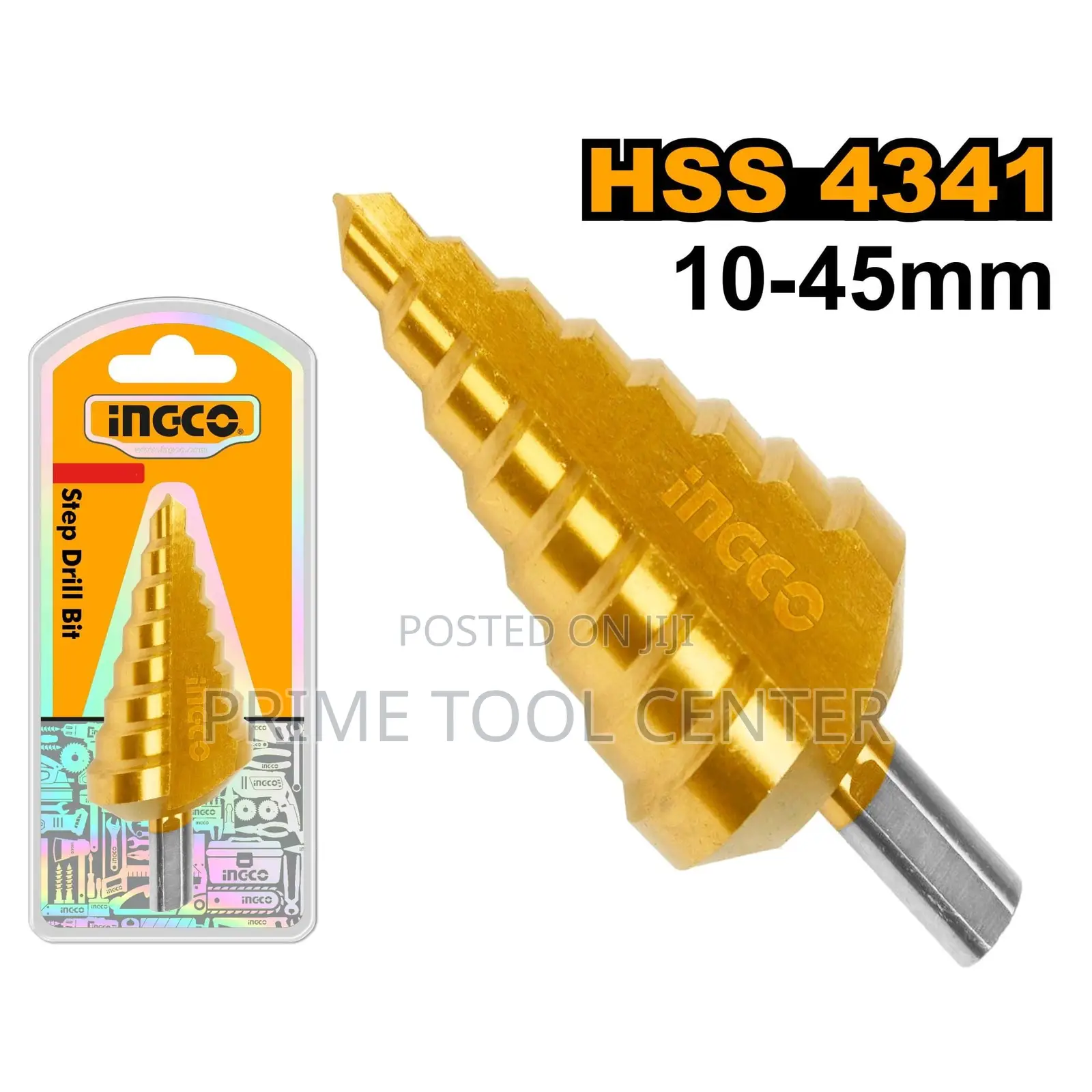INGCO Step drill bit Size:10-45mm