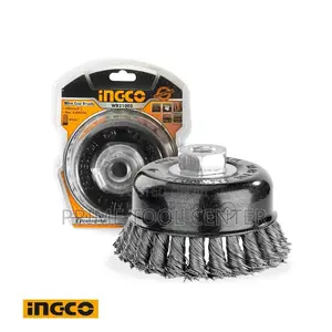 INGCO Wire cup brush Dia: 100mm, 4″