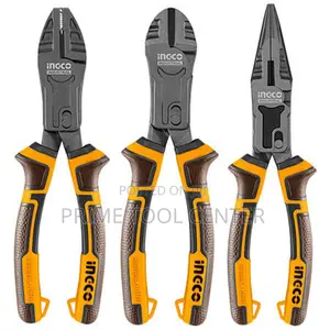 INGCO 3 Pcs compound action pliers set