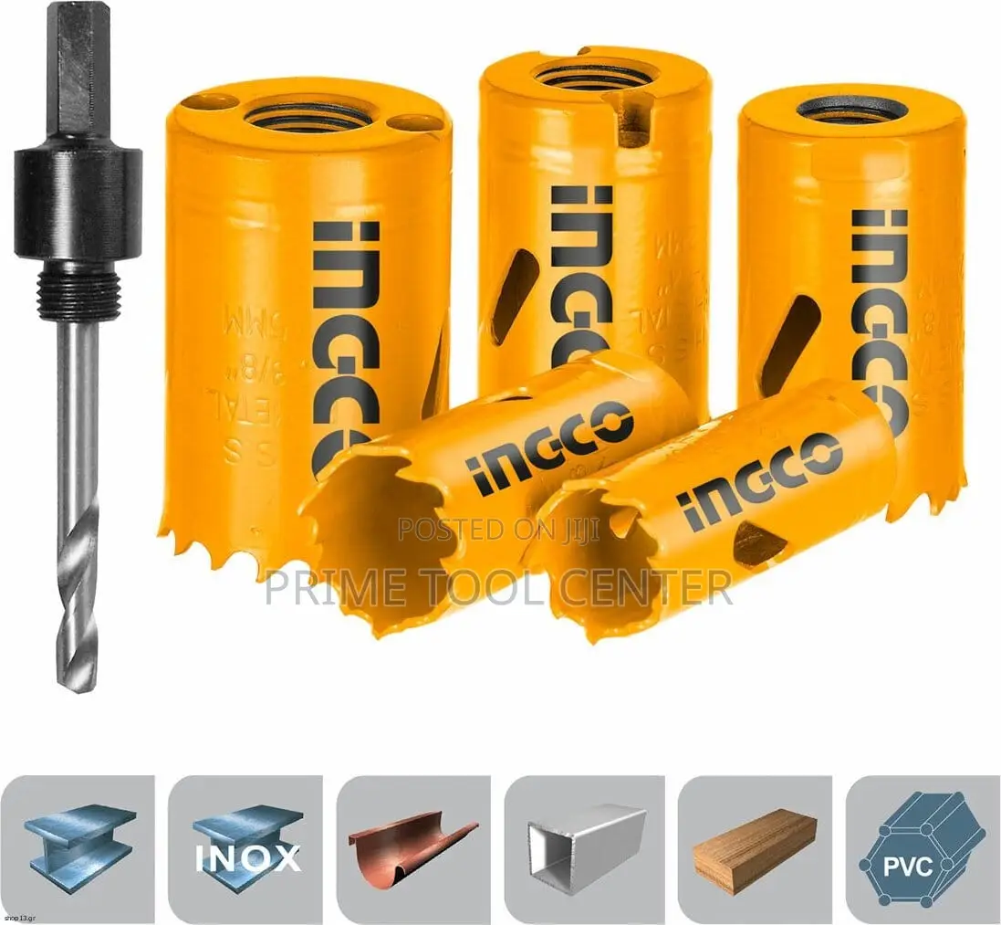 INGCO Bi-metal hole saw set 7 PCS