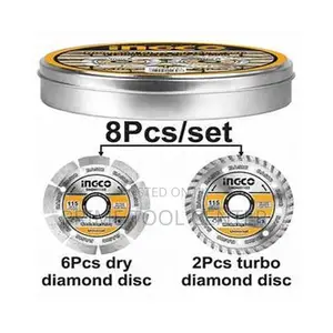 INGCO Diamond discs set(8 Pcs/set)