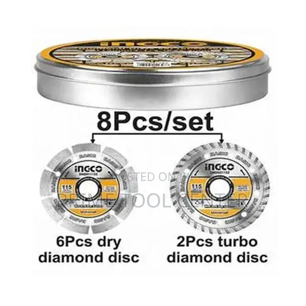 INGCO Diamond discs set(8 Pcs/set)