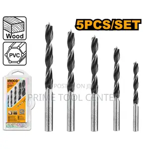 INGCO 5 Pcs wood drill bits set