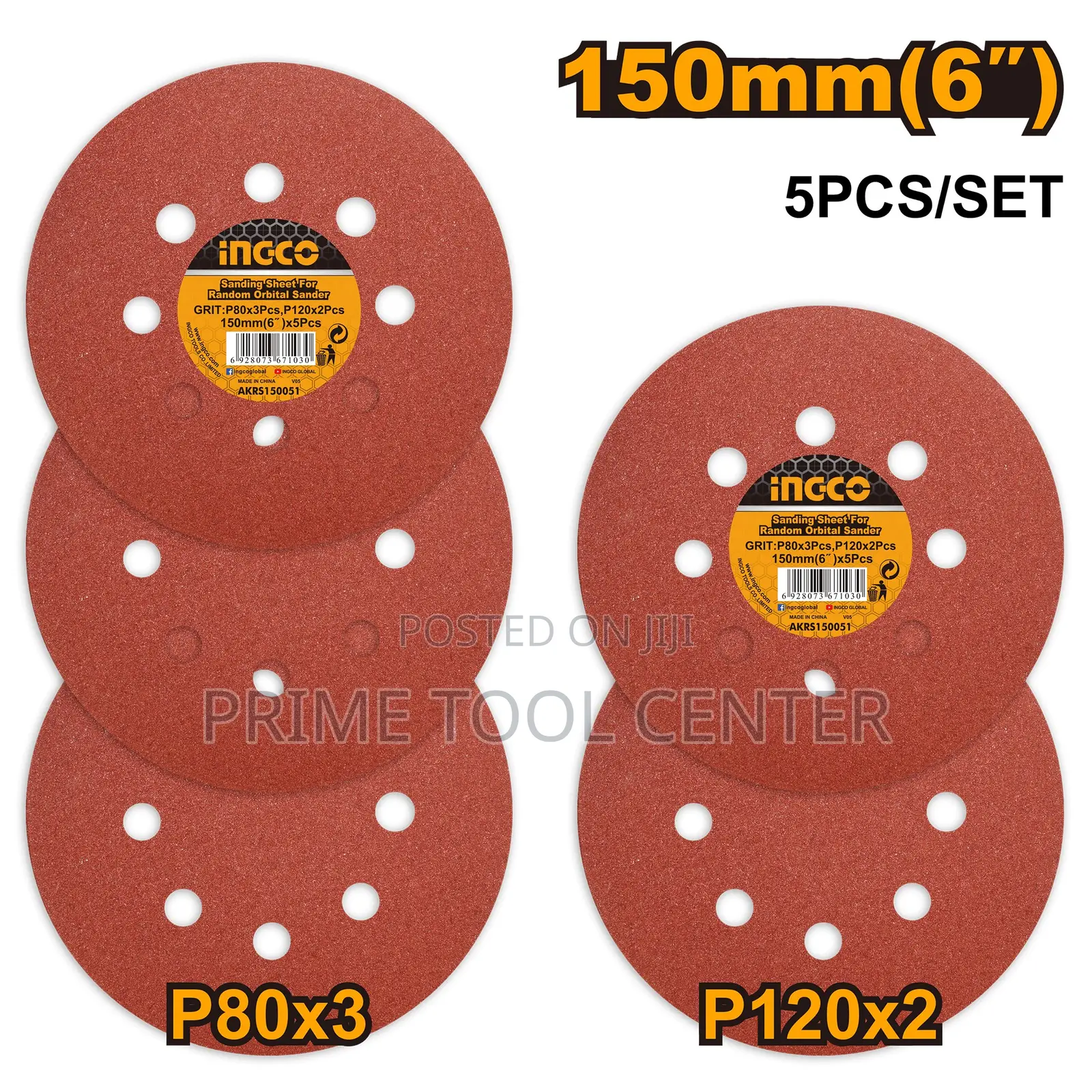 INGCO Sanding sheet for random orbital sander