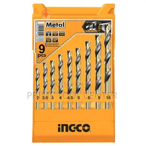 INGCO 9 Pcs HSS twist drill bits set