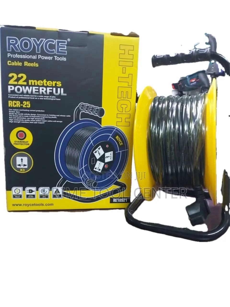 ROYCE CABLE REEL 22 METERS RCR-25