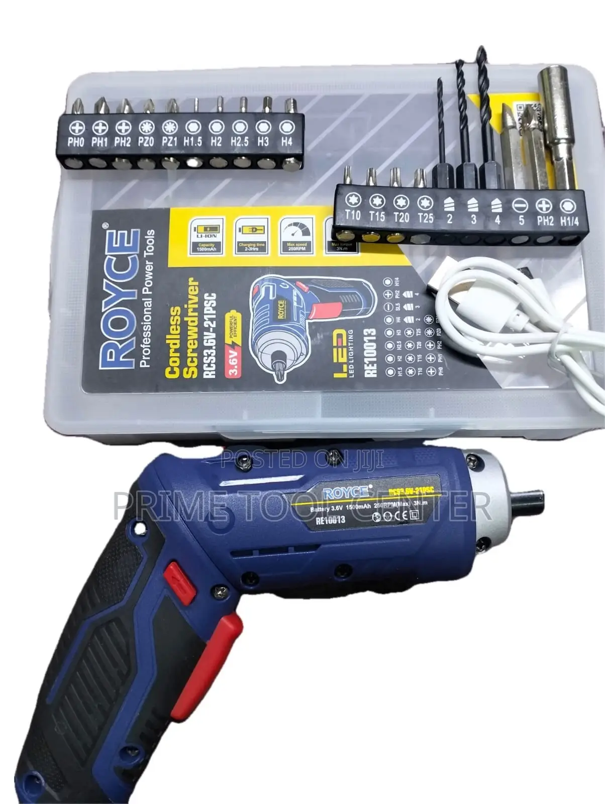 ROYCE CORDLESS SCREWDRIVER