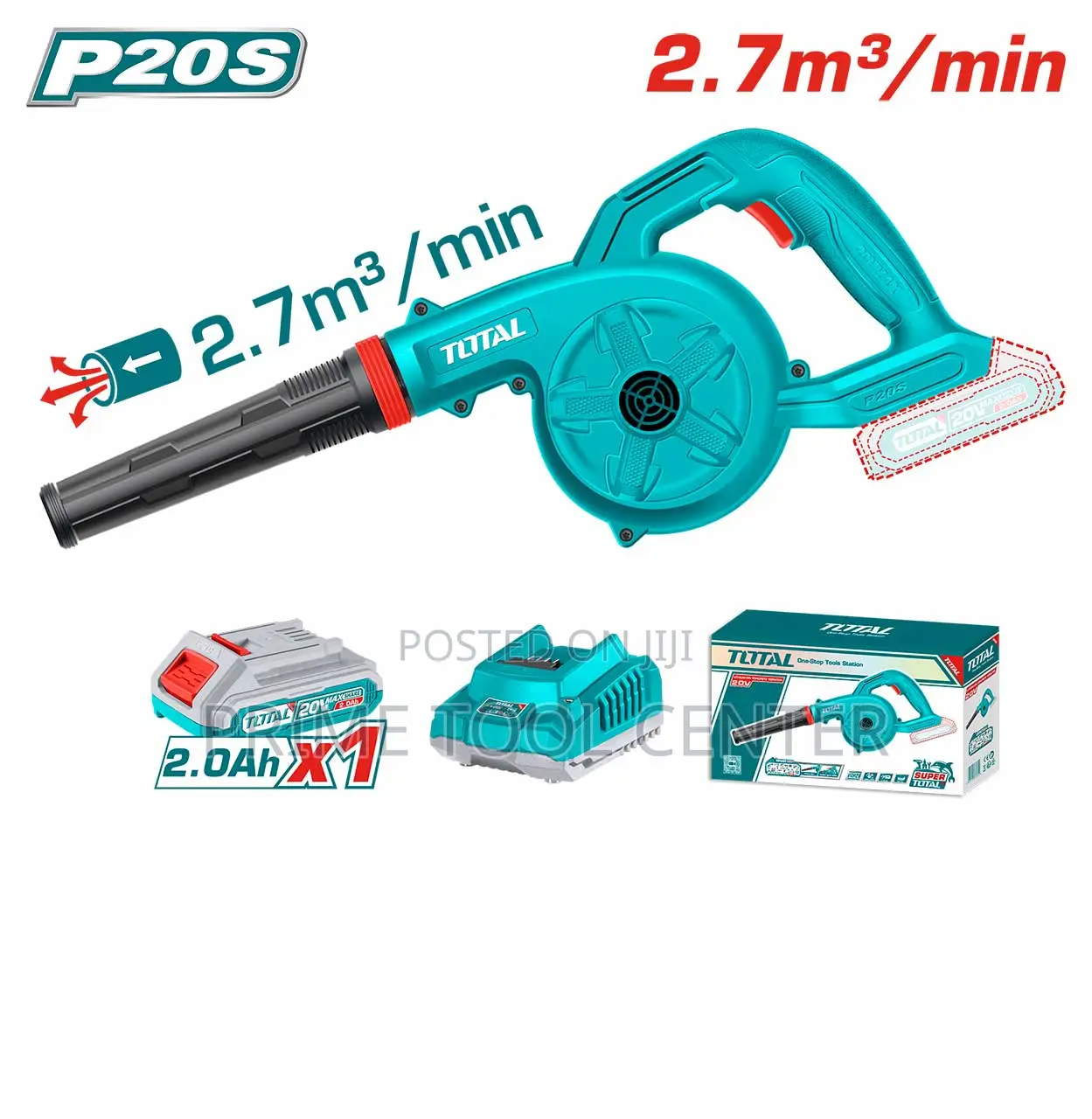 TOTAL Lithium-Ion blower 20V