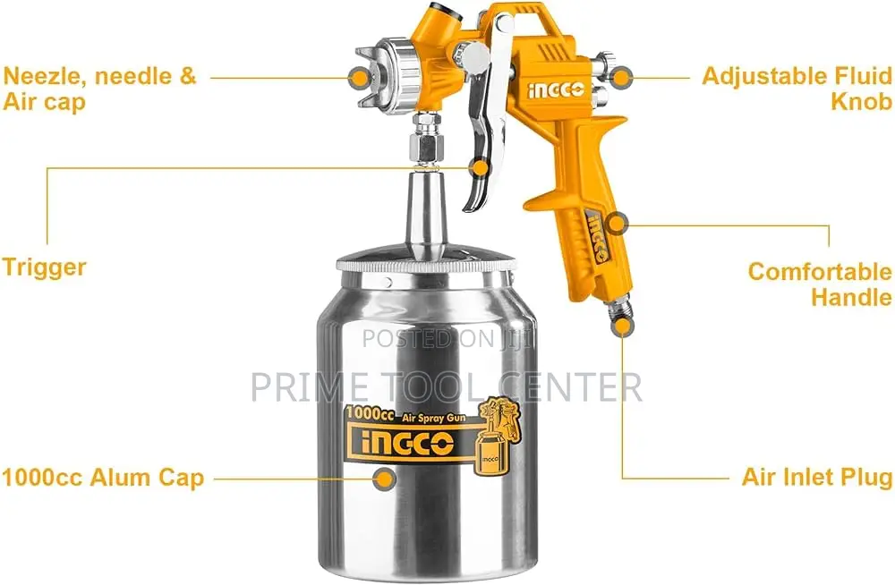 INGCO ASG3101 Air spray gun 1000cc