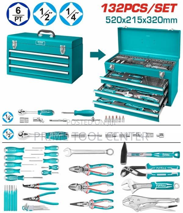 TOTAL 132 Pcs tools chest set - main view