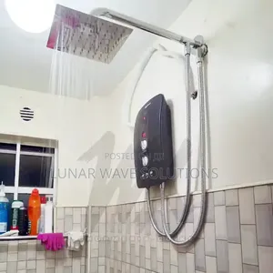 5500w Hot Water Fast Heating Water Heaters Shower With Booster Pump
