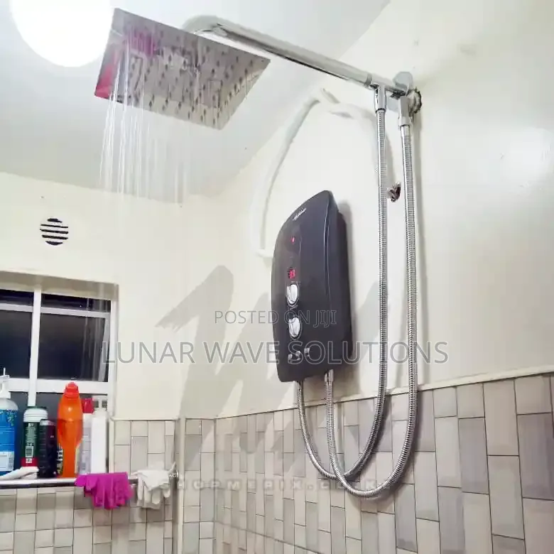 5500w Hot Water Fast Heating Water Heaters Shower With Booster Pump