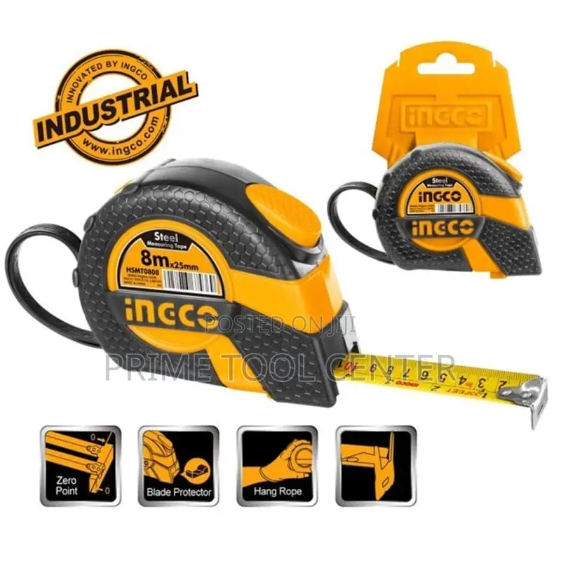 INGCO HSMT8808 Steel measuring tape 8M