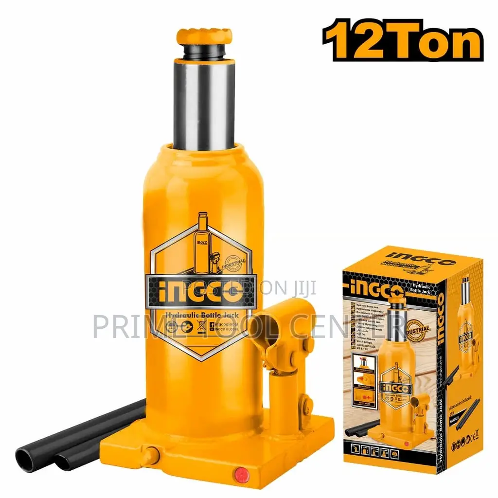 INGCO Hydraulic bottle jack 12TON