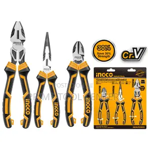 INGCO 3 Pcs high leverage pliers set