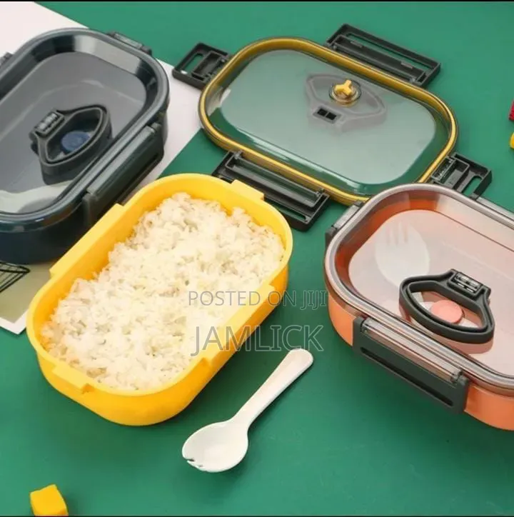 Microwaveable Snack Box With Spoon – 1000ML - Hk
