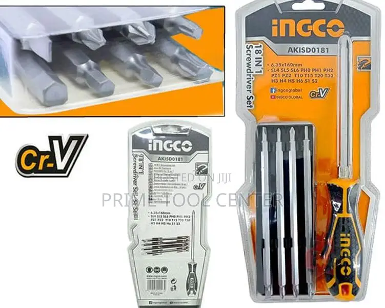 INGCO 18 In 1 screwdriver set