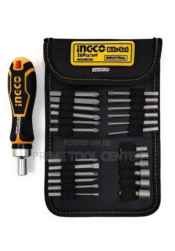 INGCO 26 Pcs screwdriver bit set