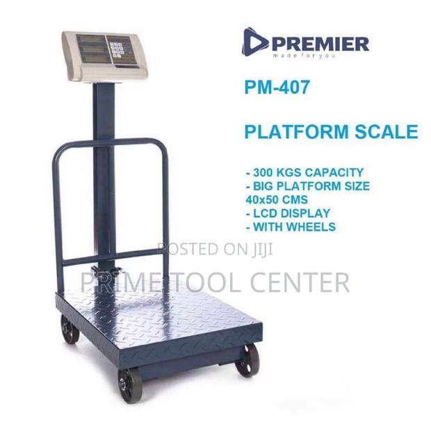PREMIER PLATFORM SCALE 300KG