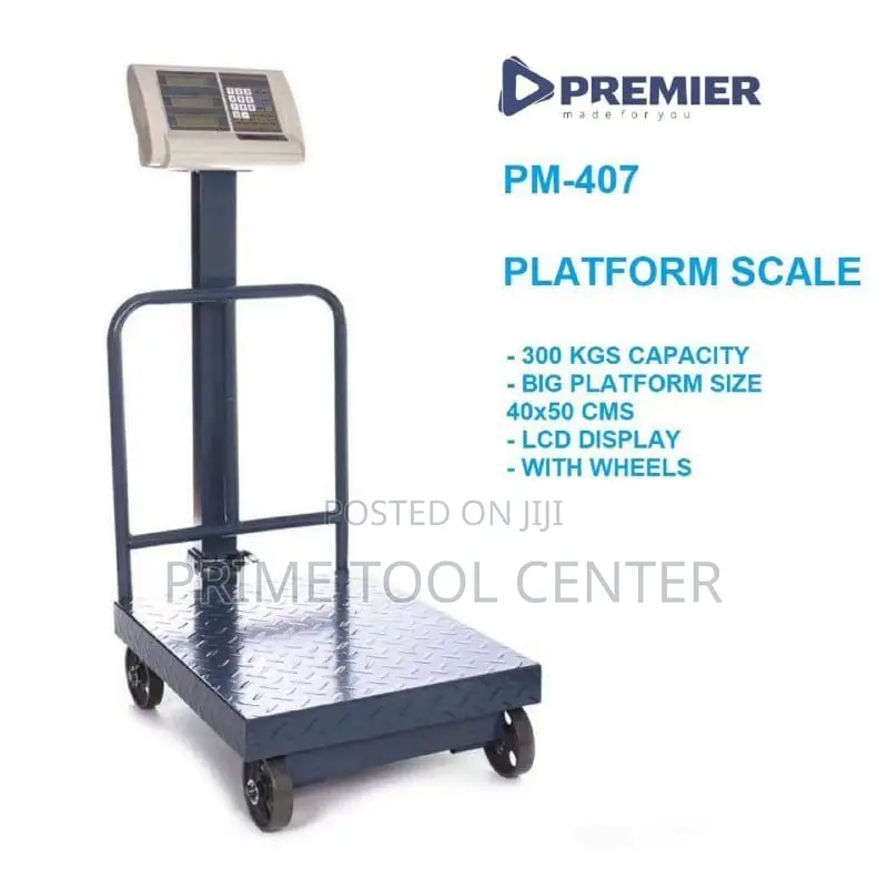 PREMIER PLATFORM SCALE 300KG
