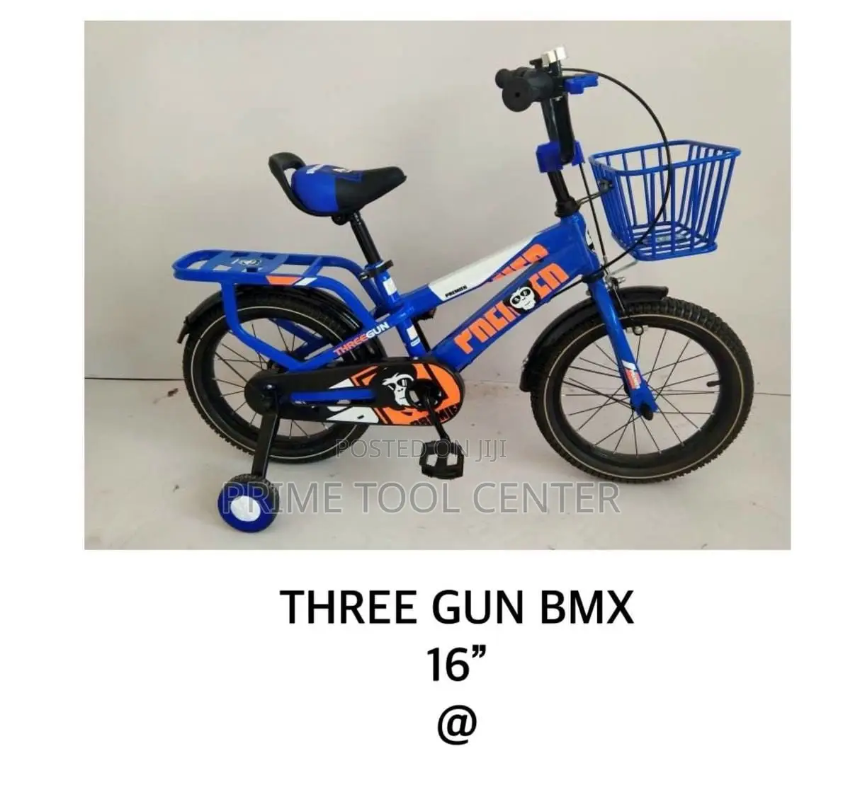 THREE GUN BMX SIZE 16′ KIDS BIKE